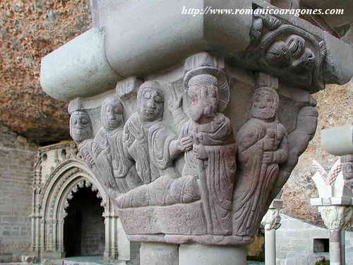 RESURRECCIN DE LZARO. AL FONDO CAPILLA DE SAN VICTORIN